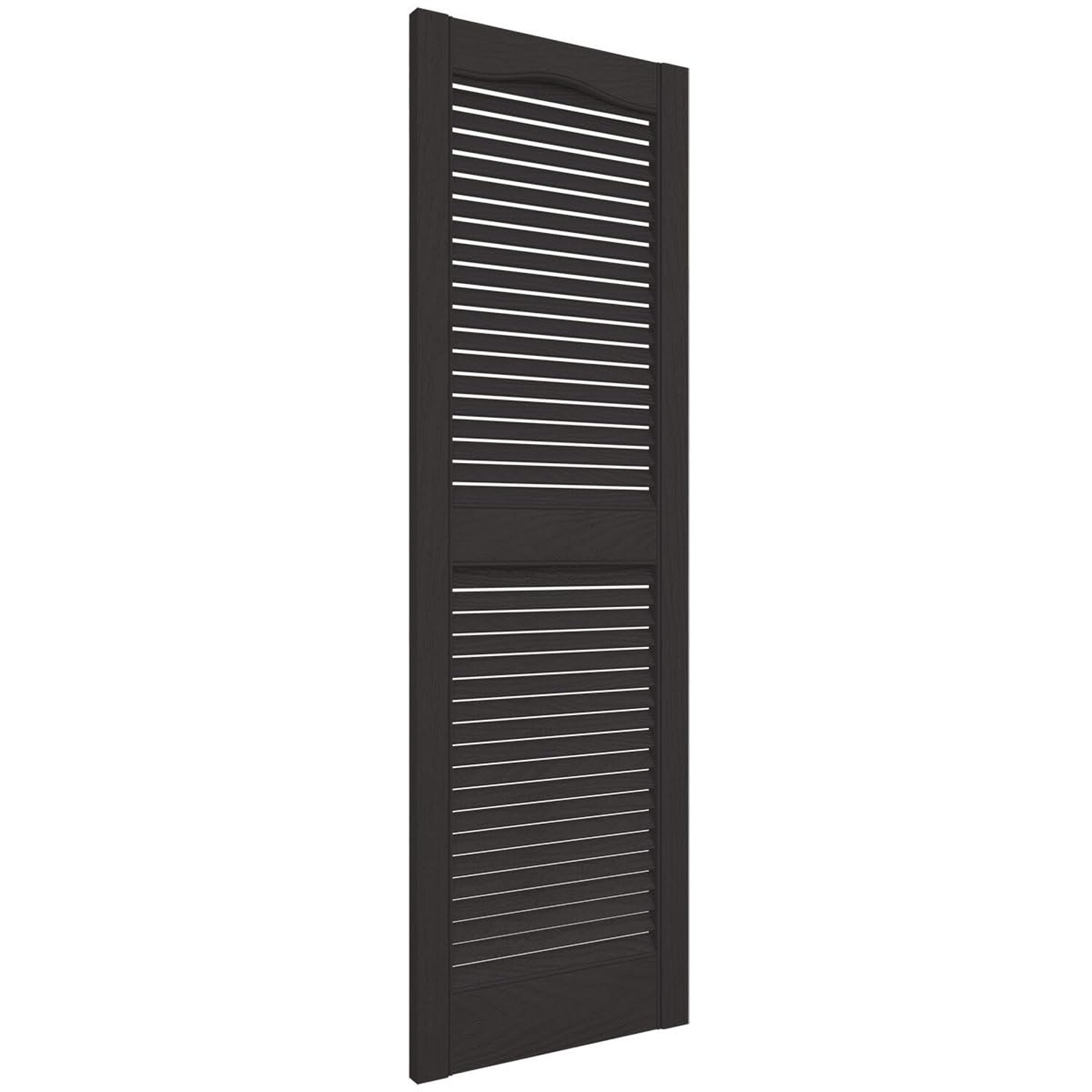 Ekena Millwork Lifetime Vinyl LL1S12X05500MS Standard Cathedral Top Center Mu...