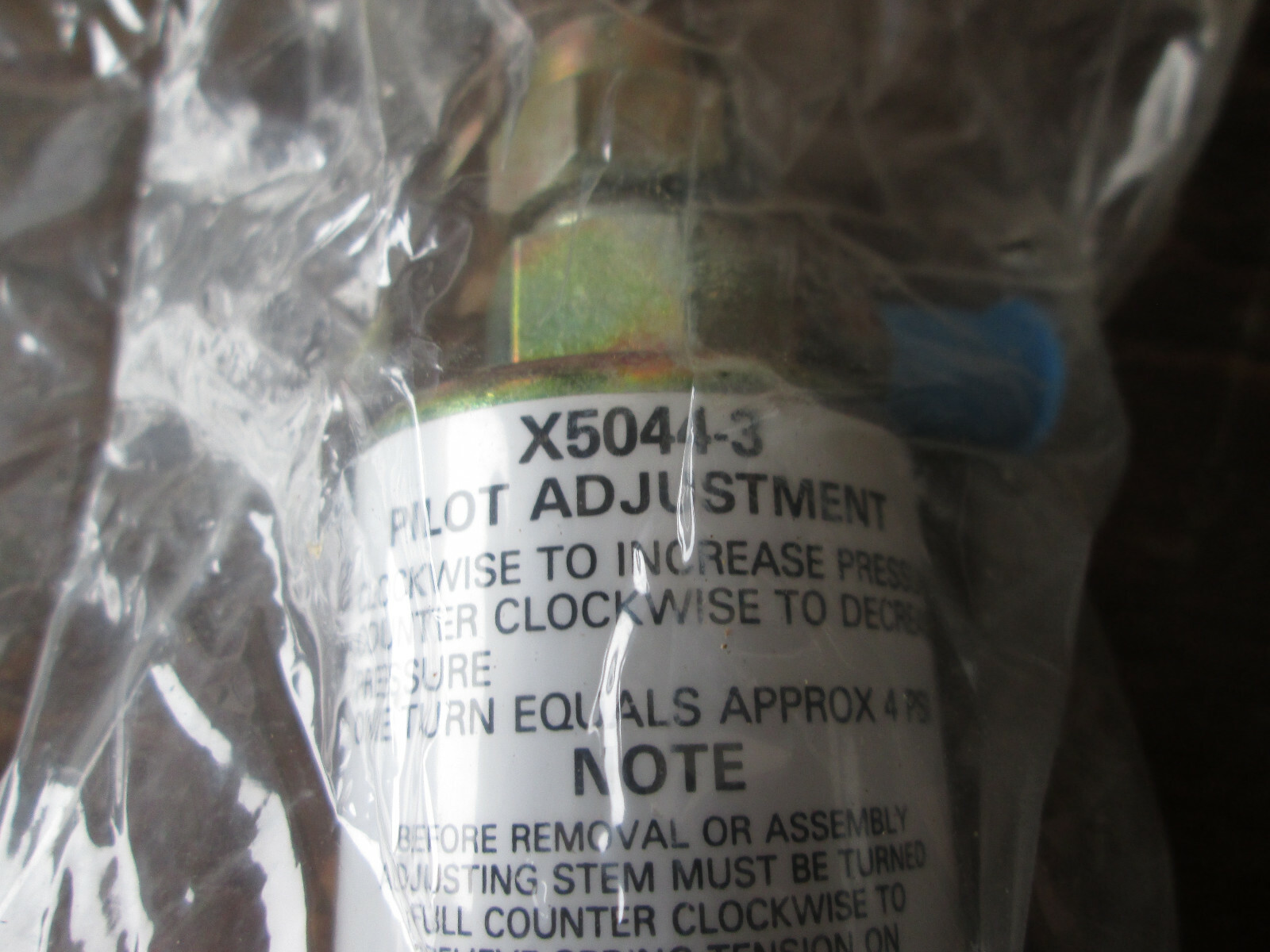 ALCO X-5044-3 Pilot Assembly (EAC Regulator)