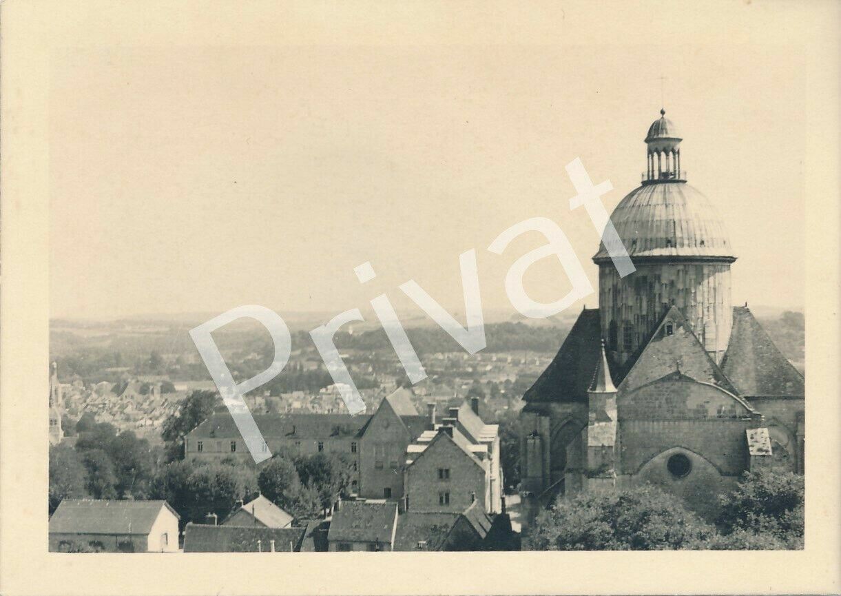 Photo WW II Wehrmacht Driving School In Versailles France Panorama F1.32