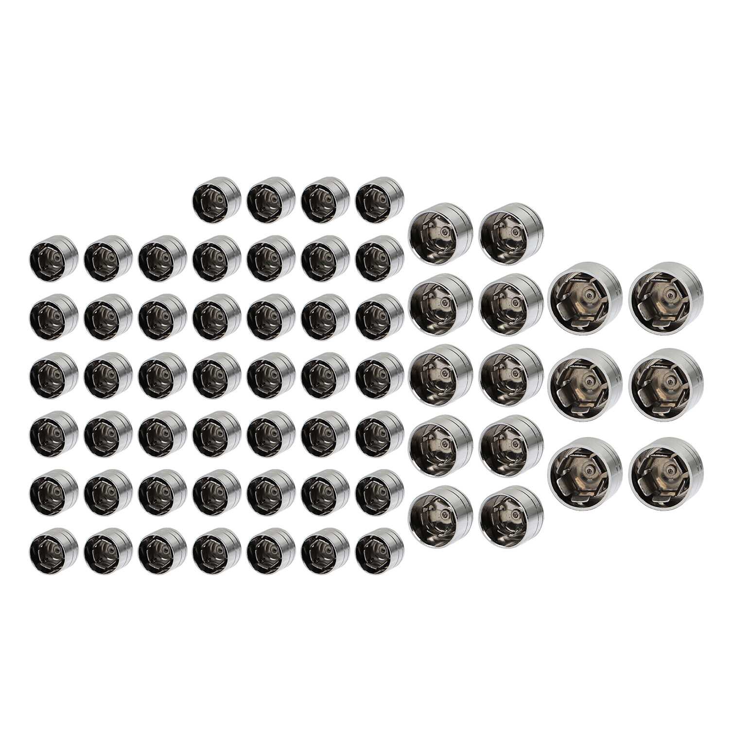 Chrome Engine Bolt Caps For Harley Softail Touring Electra Glide FLHT FLHTCU