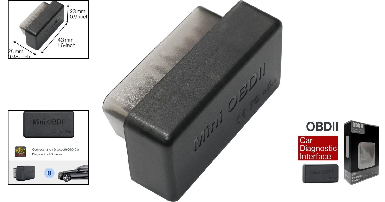 Efficient OBDII Scanner for A6 & S8 Series - Exceptional Bluetooth Performance