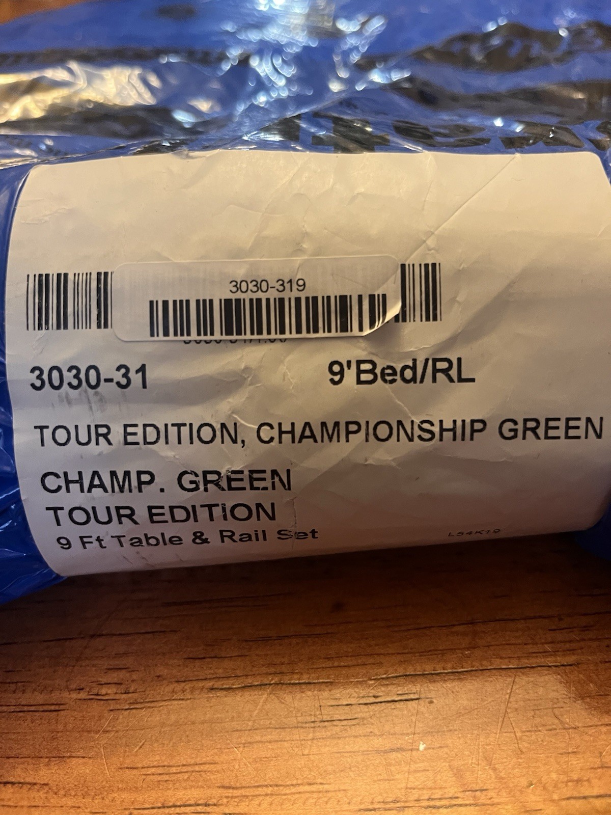 9' Championship Valley Teflon Unbacked Pool Table Felt - Championship Green