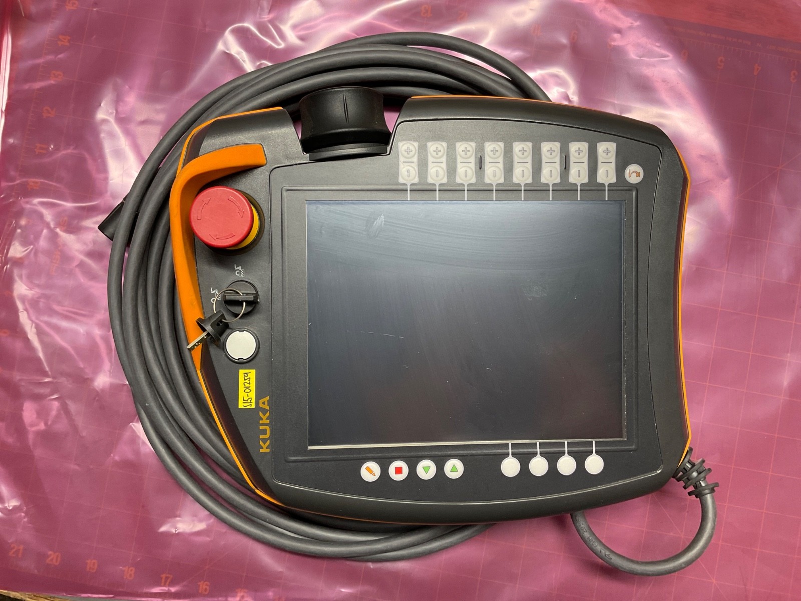 KUKA 00-168-334 SmartPad Robotic Teach Pendant 24VDC 1A from WISCONSIN