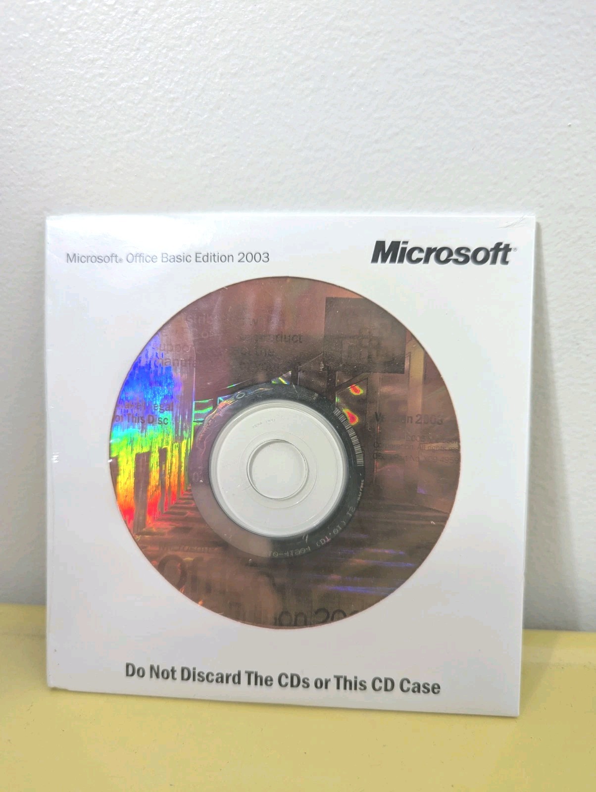 Microsoft Office Basic Edition 2003 Software NEW Old Stock Sealed