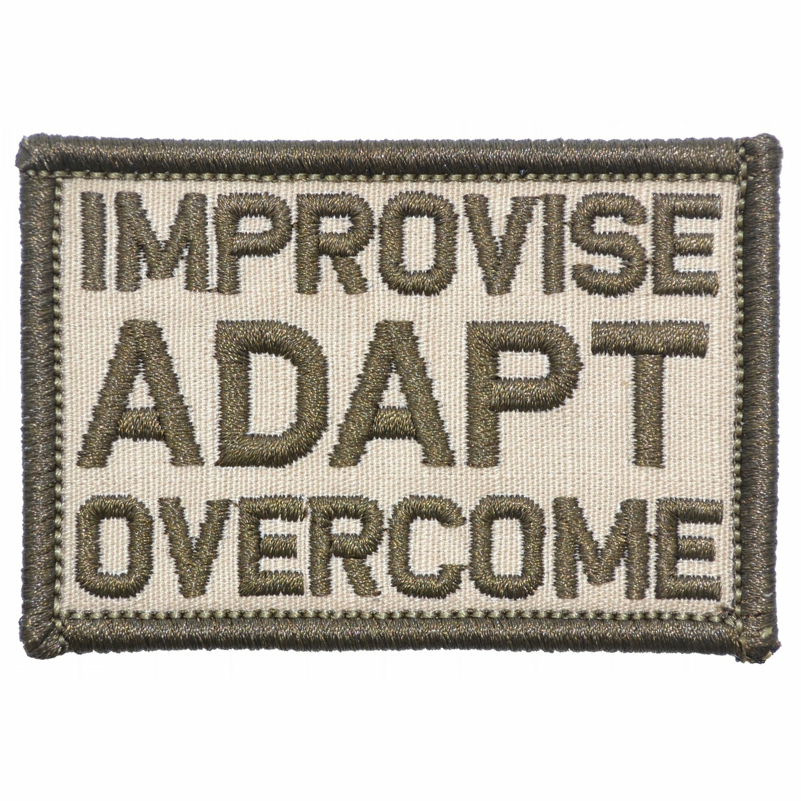 Improvise Adapt Overcome - 2x3 Patch