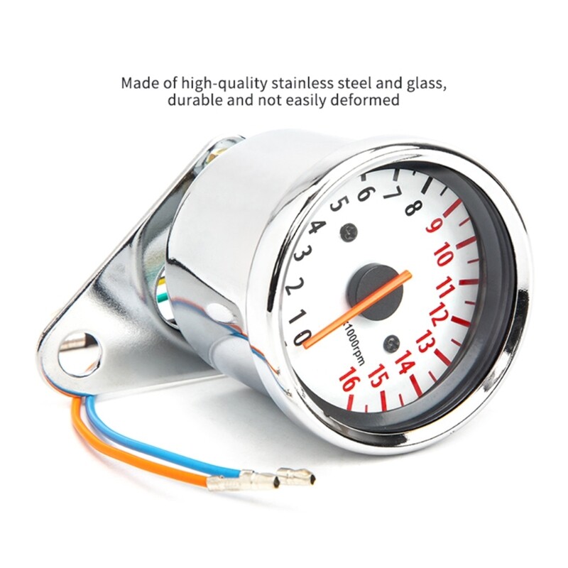 1.6W Tachometer, Easy to Read Electronic Pointers Display for Engine