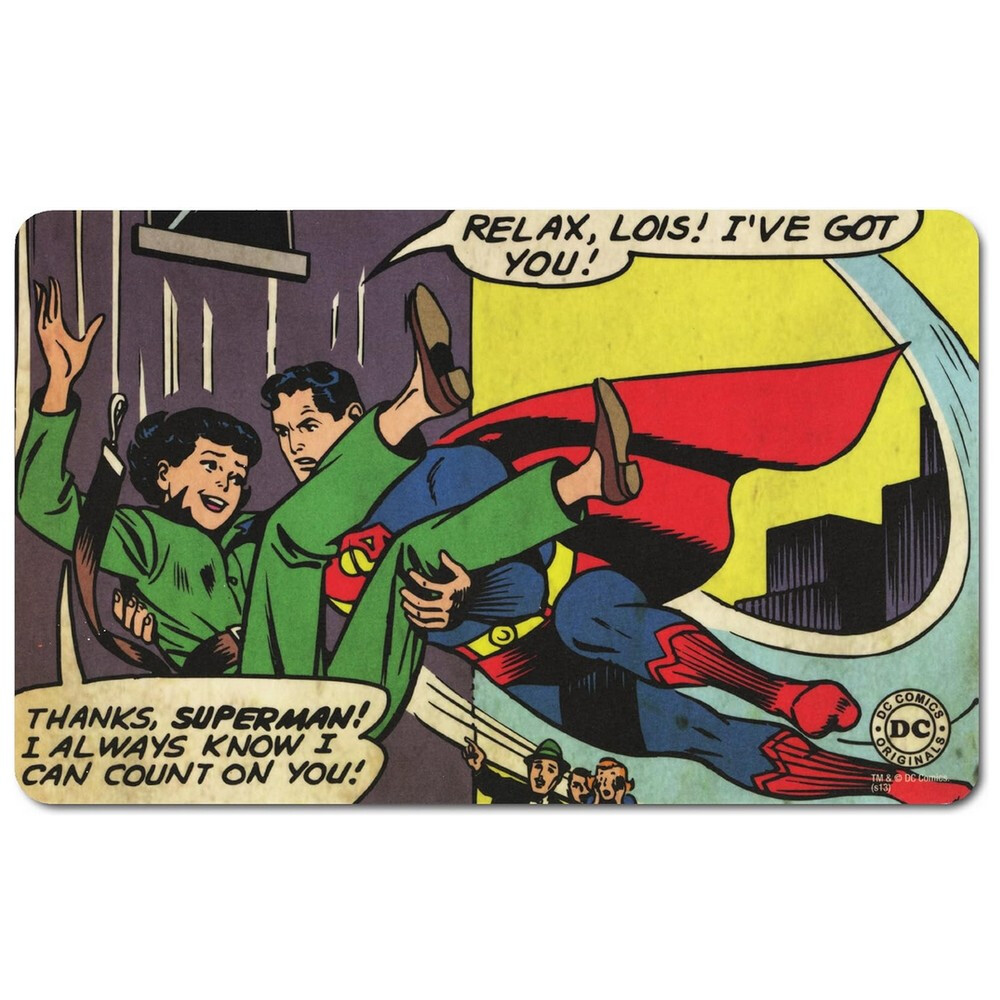 DC Comics Logoshirt® Breakfast Board, Superman 23x14cm (Thanks!)