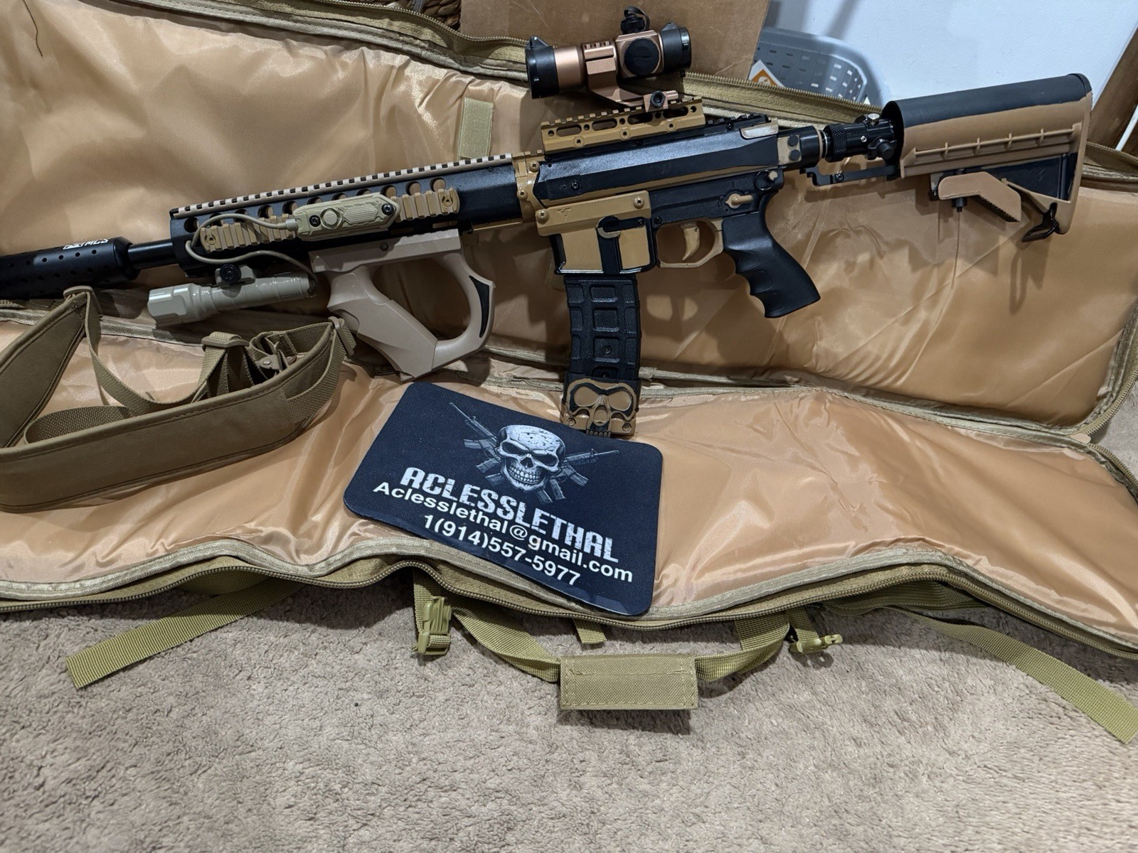 Milsig G63 Paintball Marker LL Version Custom Build