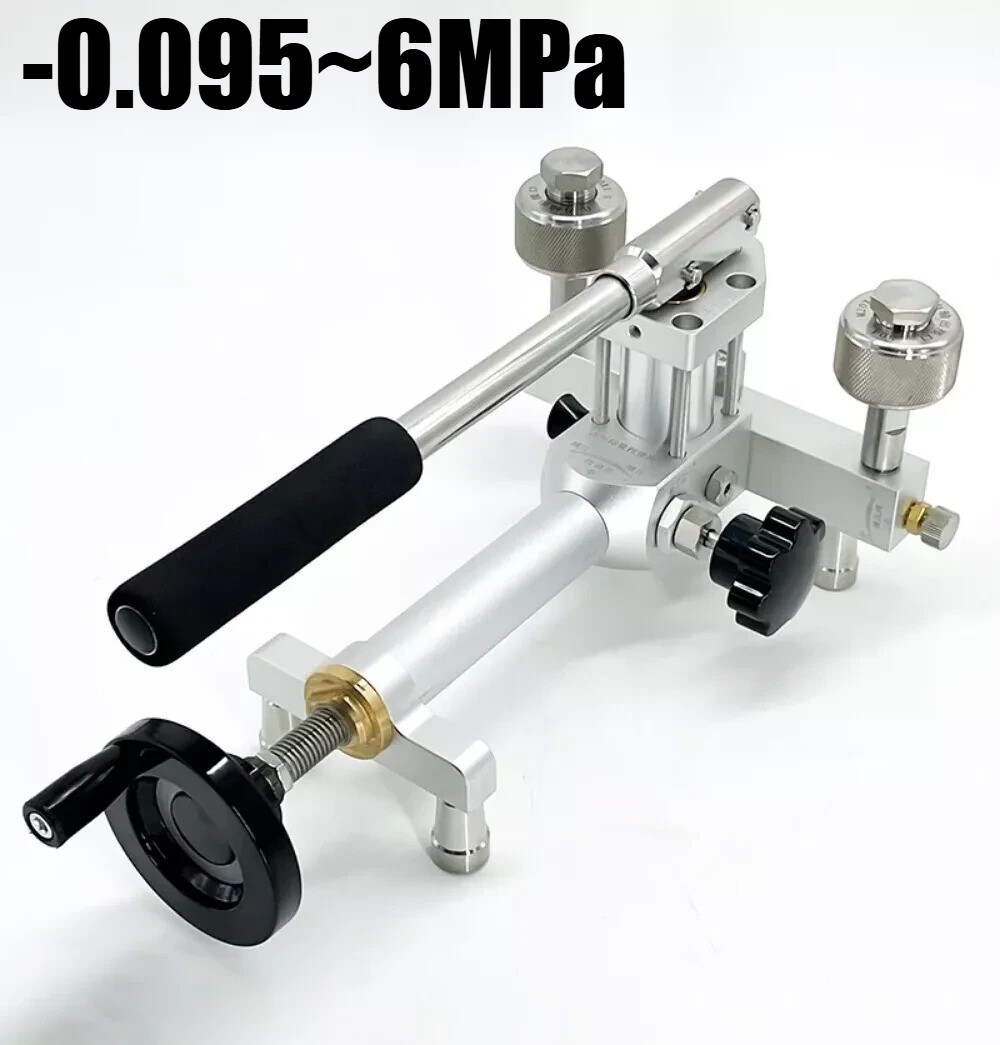 Gas Pressure Pump Handheld Gas Pressure Source Calibration Station -0.095~6MPa
