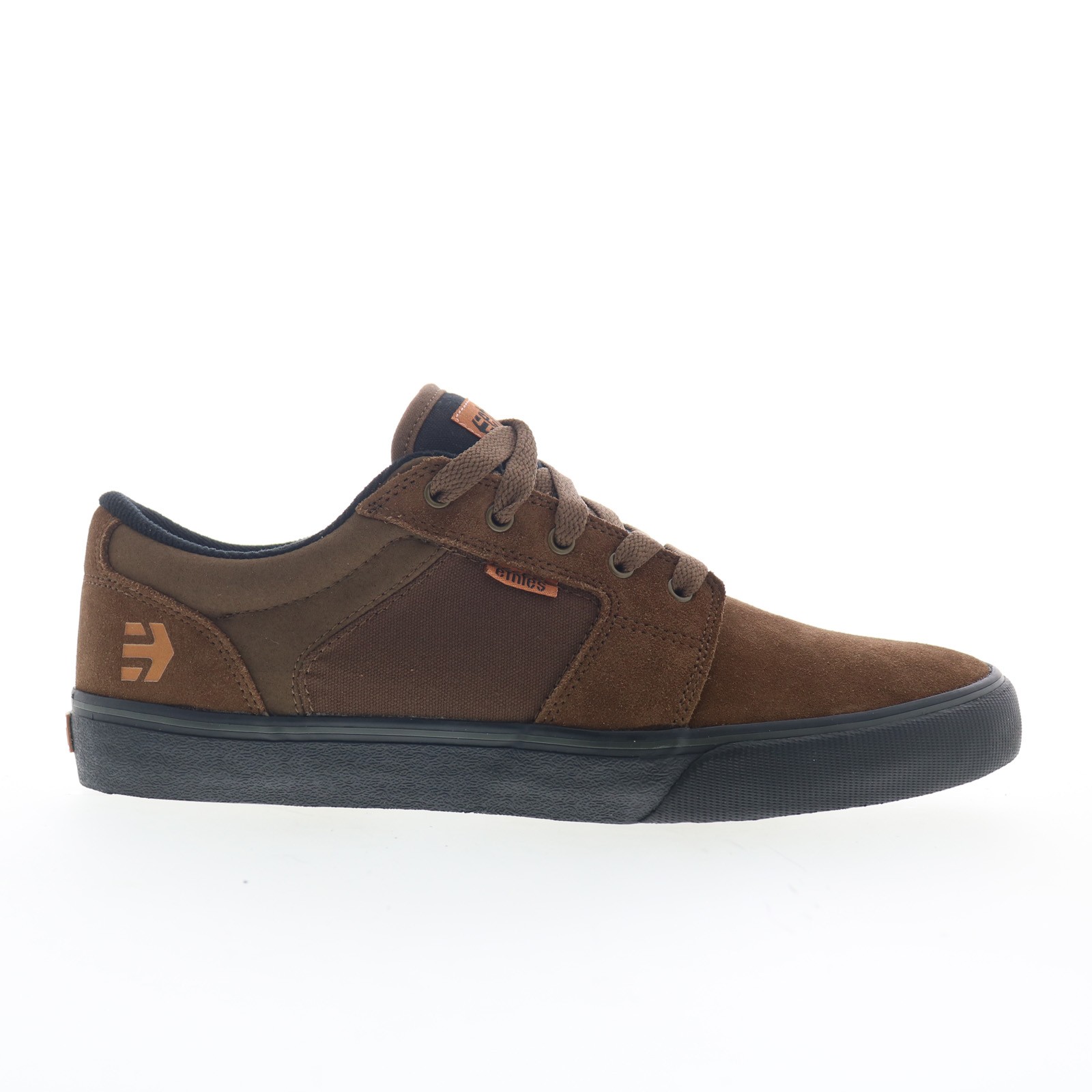 Etnies Barge LS 4101000351201 Mens Brown Skate Inspired Sneakers Shoes