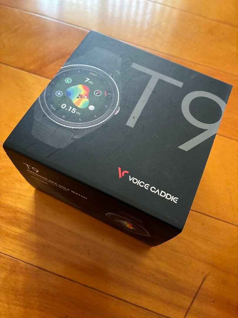 VOICE CADDIE T9 Golf GPS Watch Black Unused 2022