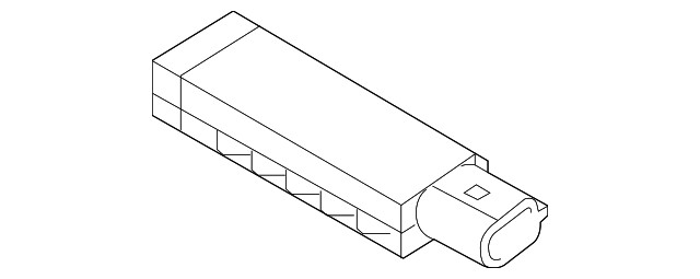 Genuine Volkswagen Keyless Entry Antenna 5Q0-962-131