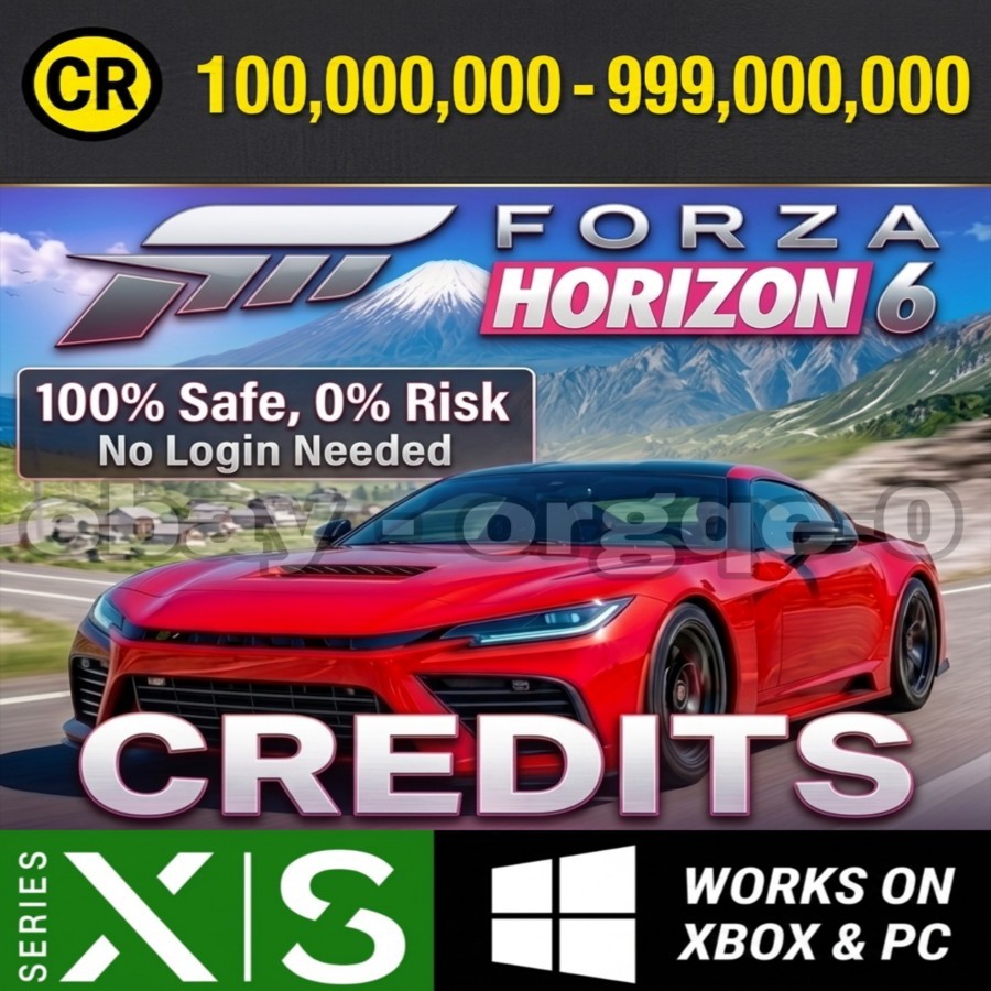 Forza Horizon 6 CR 🤑CREDITS🤑 100M-999M | XBOX | PC | STEAM |