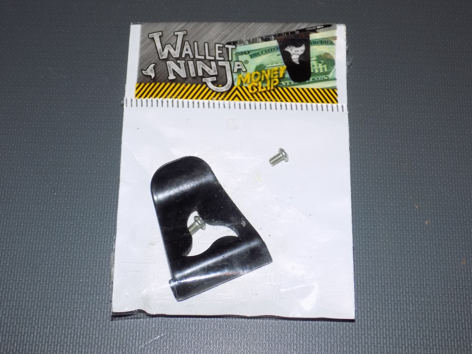 WALLET NINJA MONEY CLIP ACCESSORY (Attaches To Any Wallet Ninja!) NEW IN PACKAGE