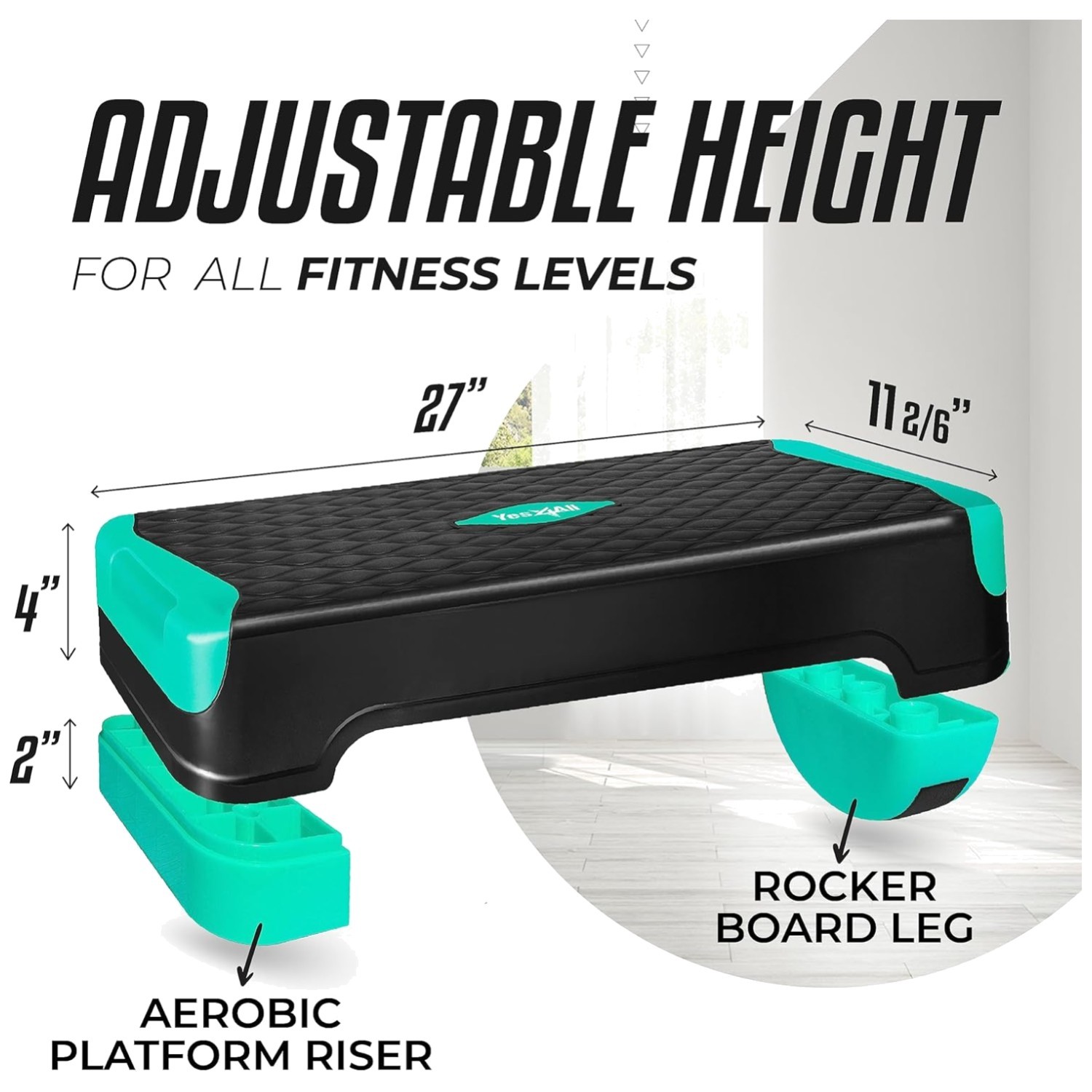 Stepper Platform for Home Workout & Balance Training