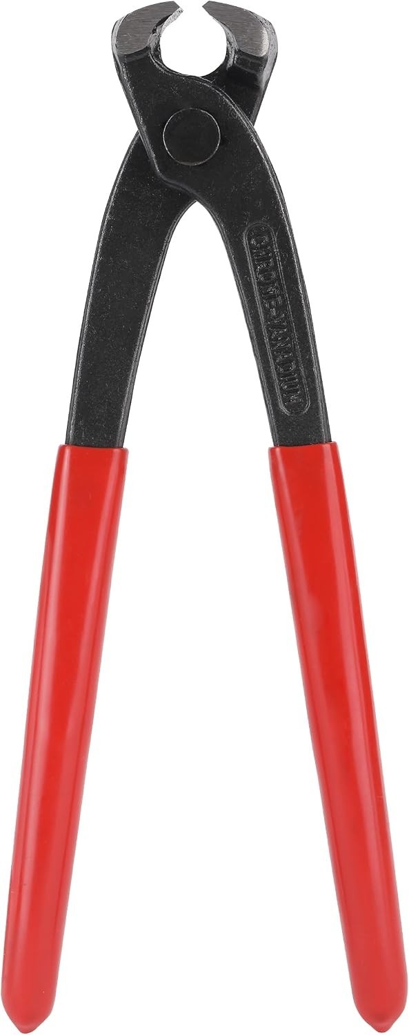 Bates 8-Inch Nail Puller - Red End Cutting Pliers for Effortless Extraction
