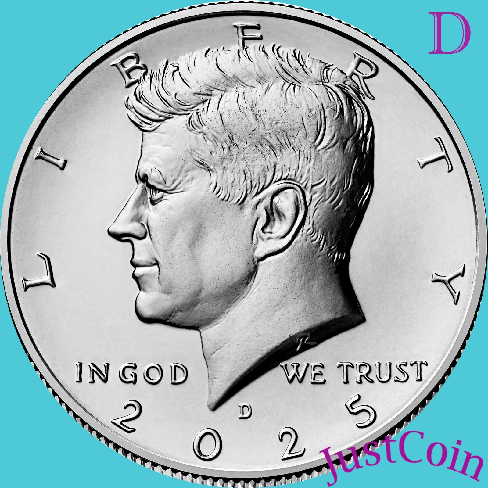 2025-D KENNEDY HALF DOLLAR CLAD UNCIRCULATED