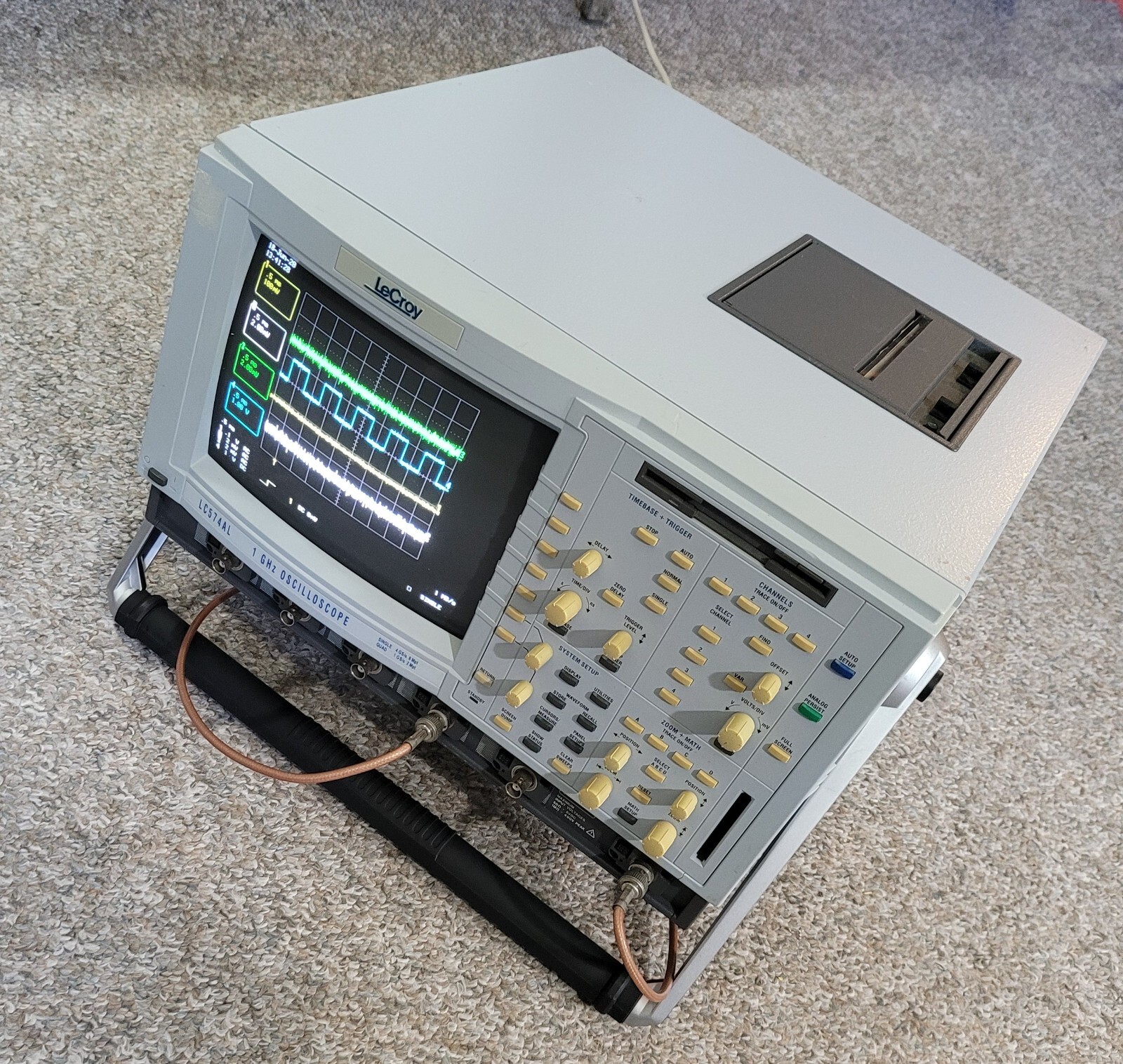 LeCroy LC574AL Digital 1 GHz 4 Channel Oscilloscope 4 Gs/sec