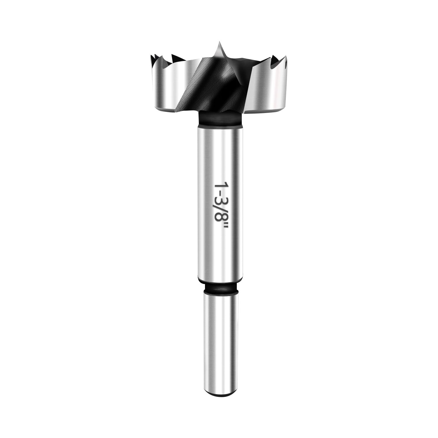 Waterspout 1-3/8 Inch Forstner Drill Bits, Carbon Steel, 2 Flute, 34.925mm Cu...
