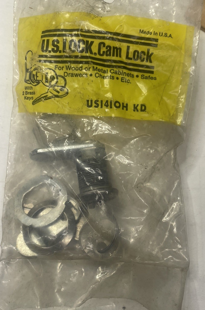 Us Lock Us1410 Cam Lock 2 Keys