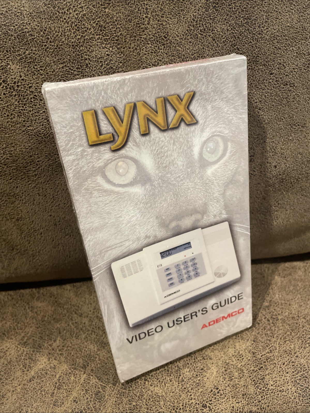 Lynx Security System Video User's Guide VHS Ademco  K3601 - NEW SEALED