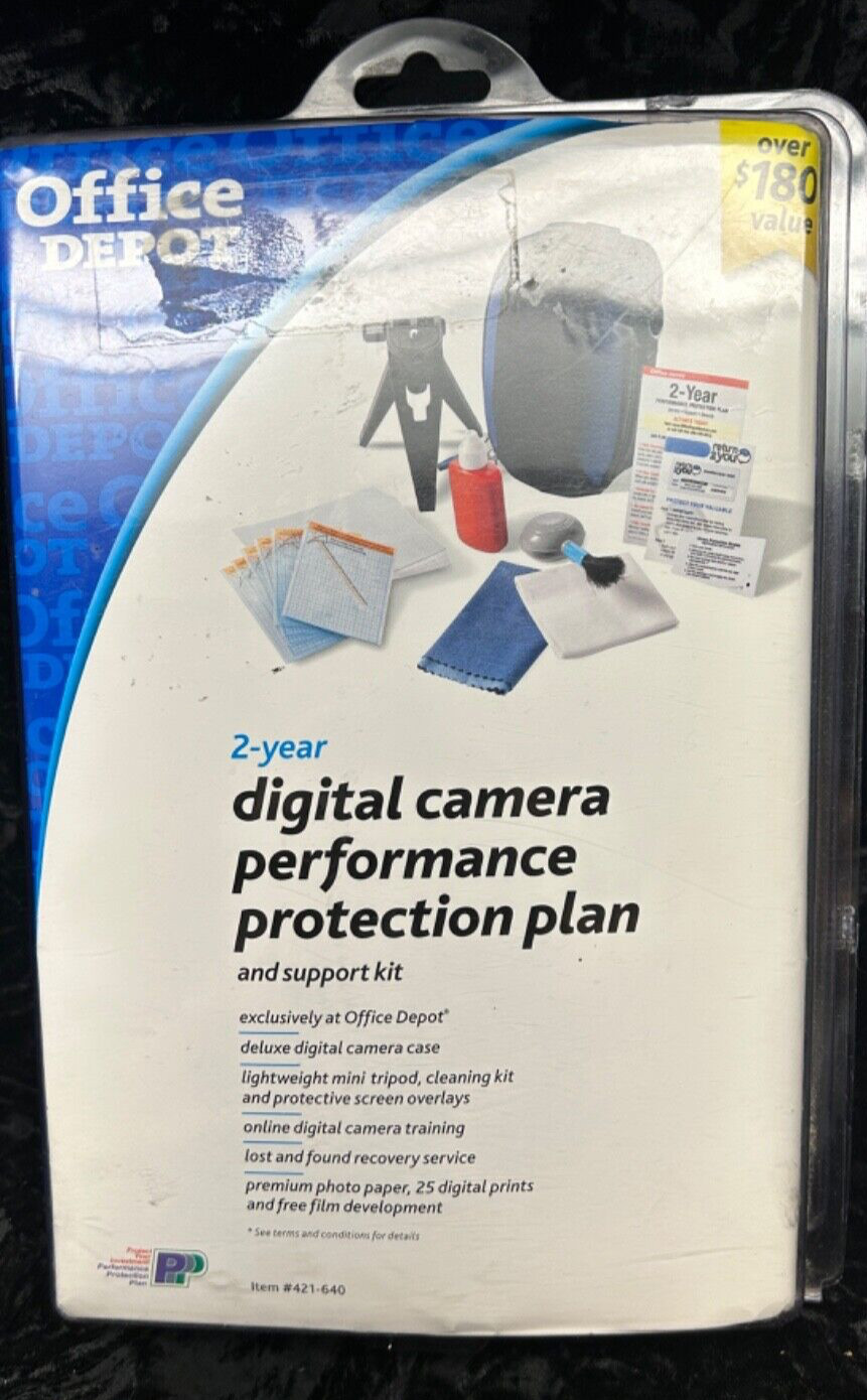 Office Depot Digital Camera Performance / Accessory / support Kit New Sealed