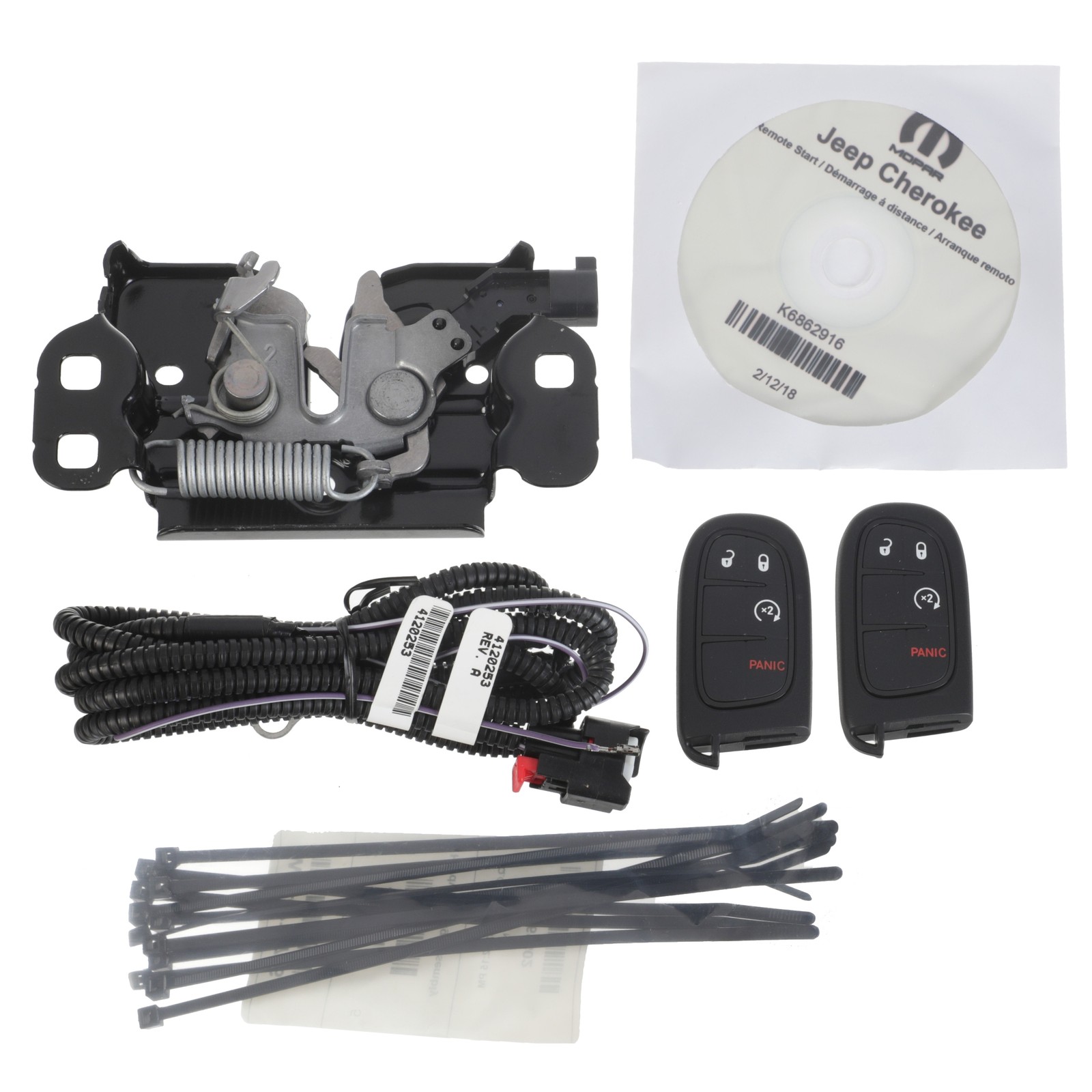 Genuine Mopar 2019-2021 Jeep Cherokee Remote Starter System 82215799AB