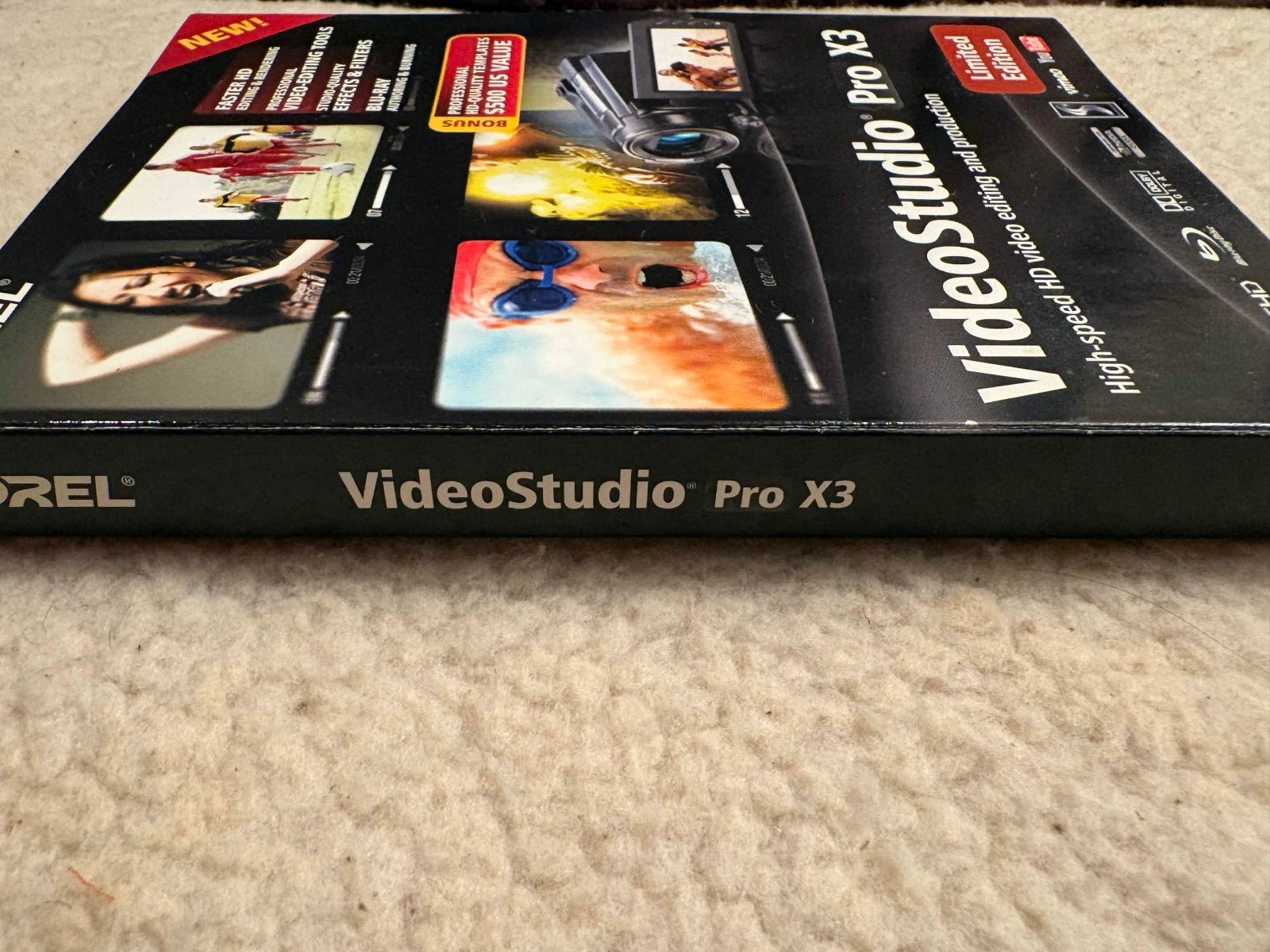 Corel VideoStudio Pro X3 High-Speed HD Video Editing & Production Software