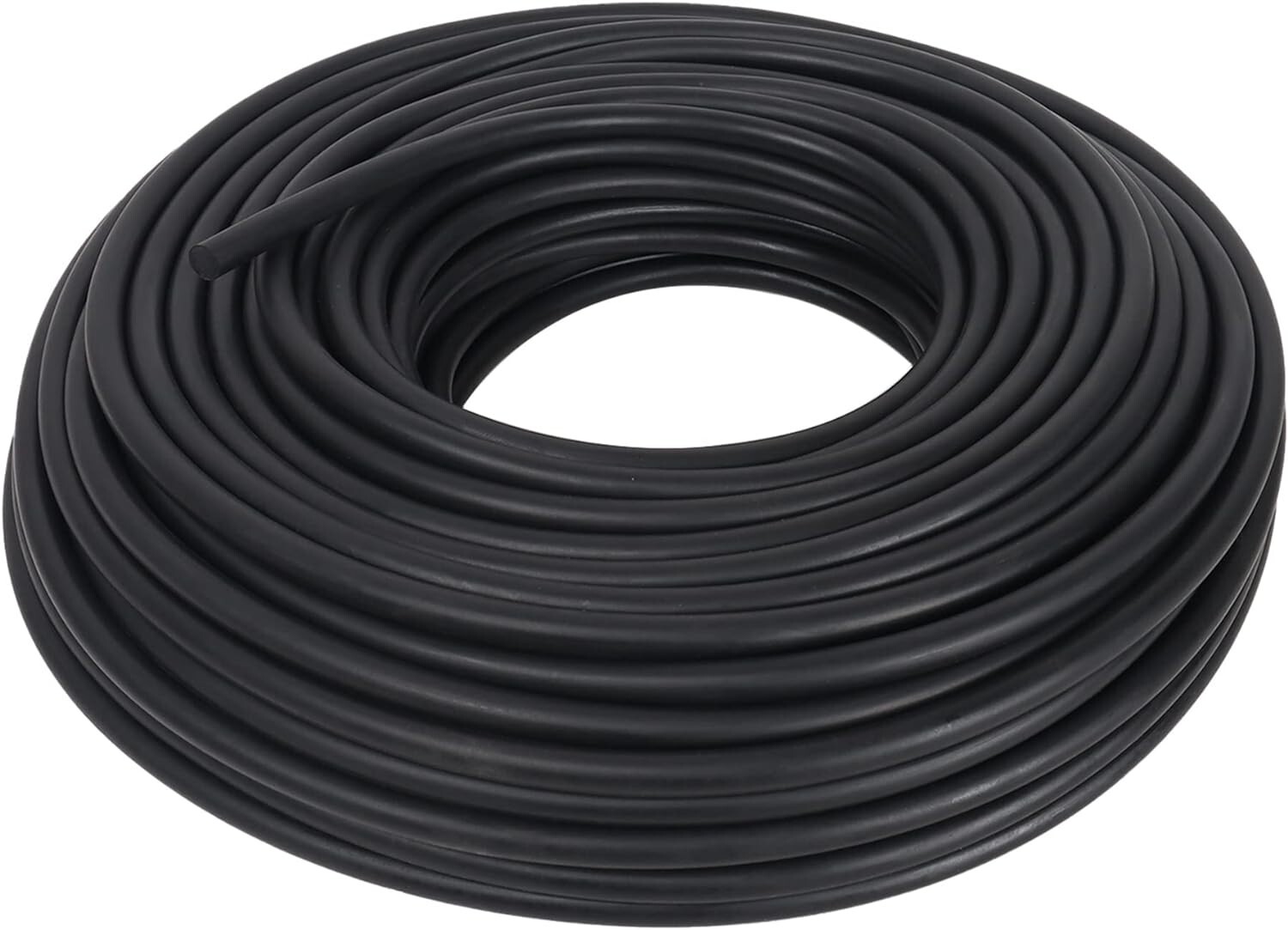 Rubber Rope 3/8'' x 150' Solid Bungee Strap Flatbed Truck Trailer Tarp