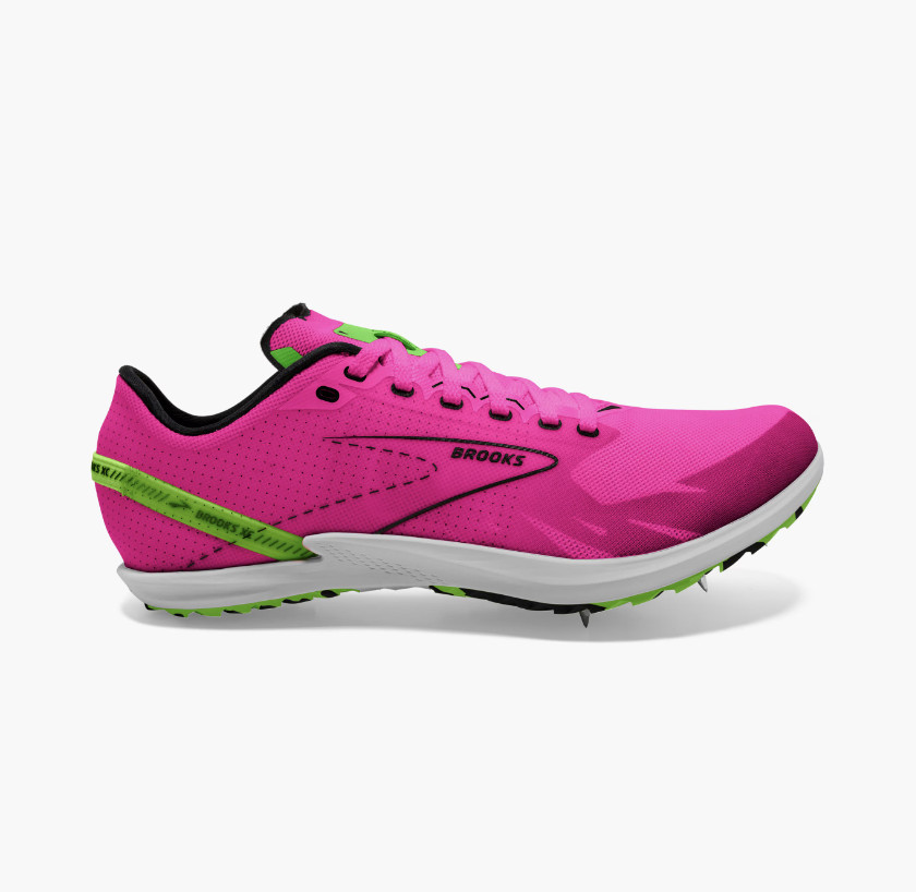 Brooks Draft XC Cross Country Running Shoes Pink 100039-1D-661 Mens Size