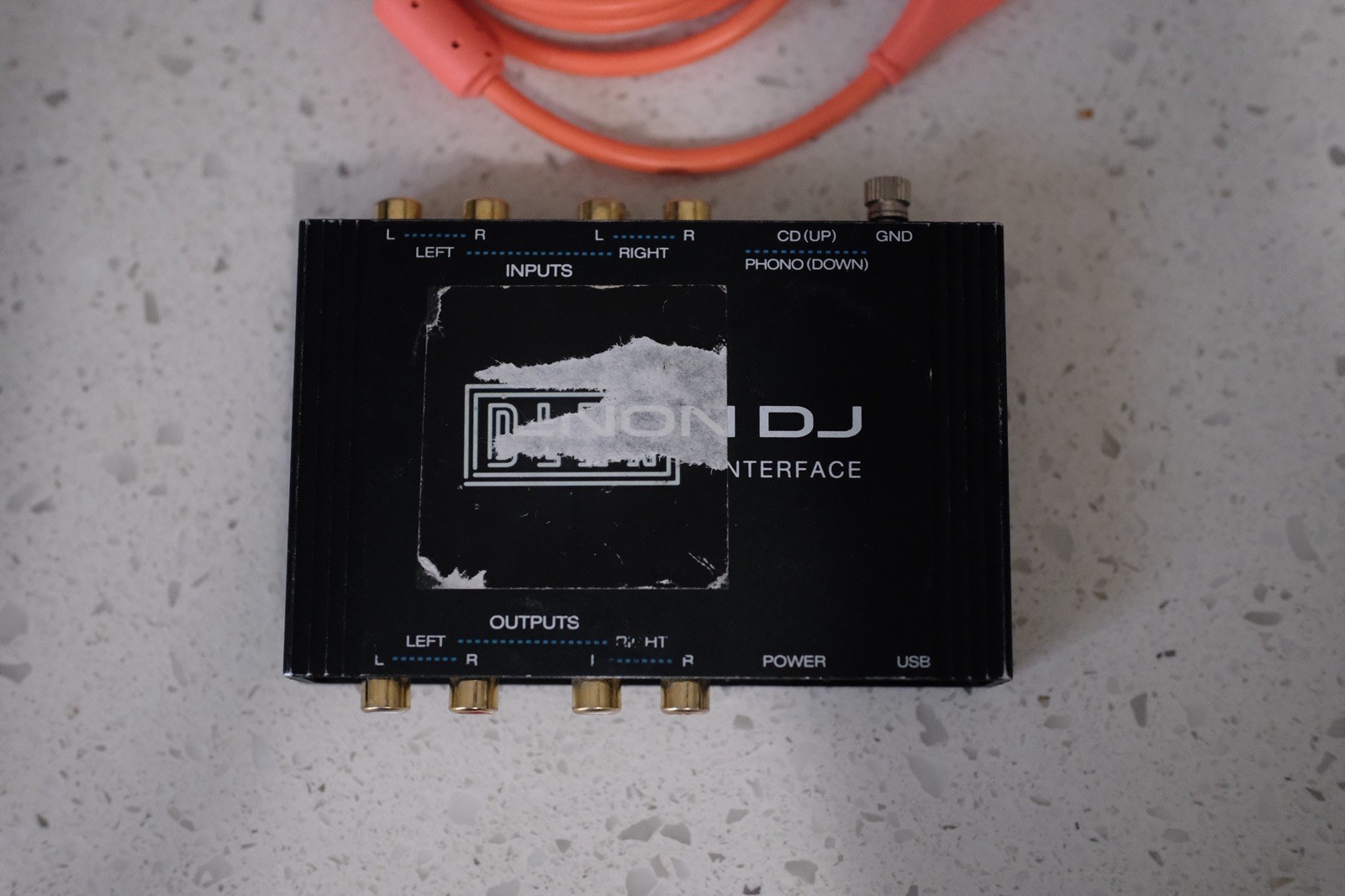 Denon DJ DS1 Serato DVS Interface Black (Used, tested recently and working)