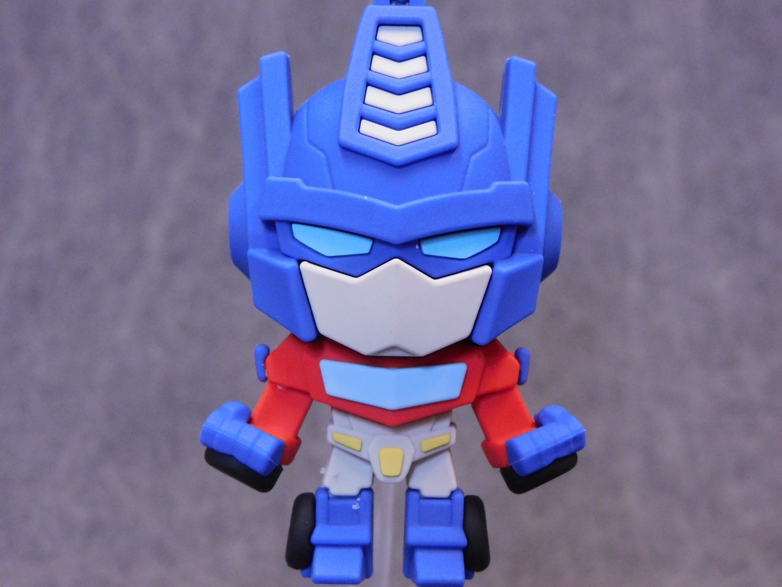 Transformers NEW * Optimus Prime Clip * Blind Bag Cyberworld Key Chain Monogram