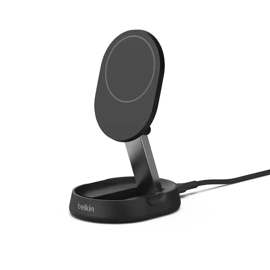 Belkin - Convertible Magnetic Charging Stand 15W - MagSafe-Compatible Fast Qi2