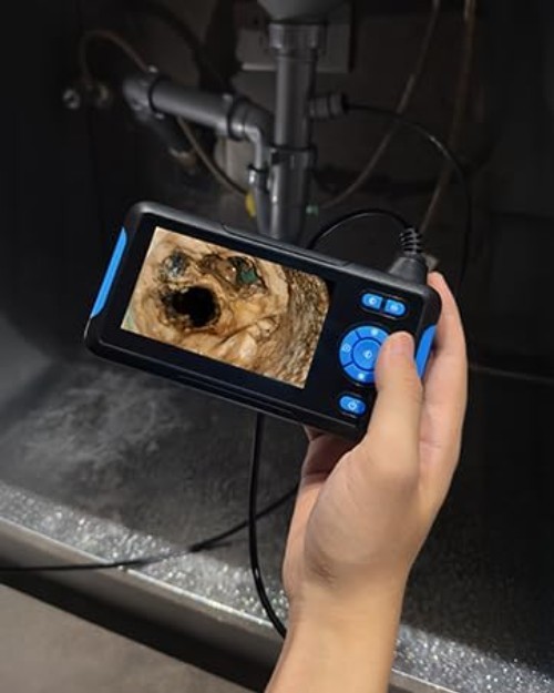 4.3 Inch Endoscope Inspection Camera with Dual Lenses and USB Type C Interface