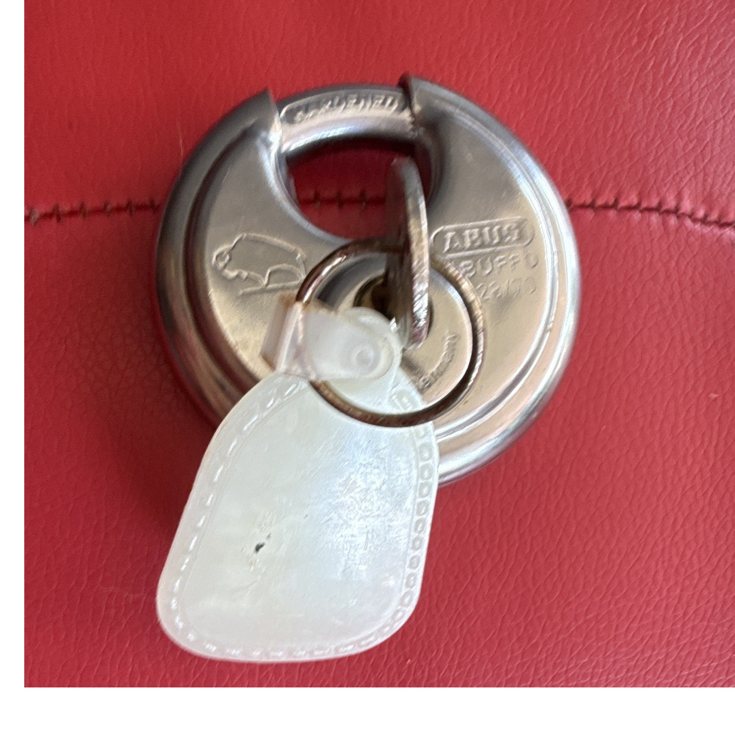 ABUS 28/70 70mm Stainless Steel Shrouded Padlock ABUS-Plus Keyed Different