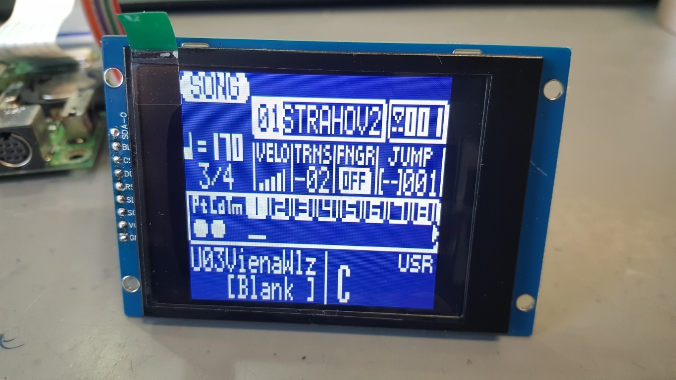 New Backlit Display Kit for Yamaha QY20, QY22, QY70, QY100