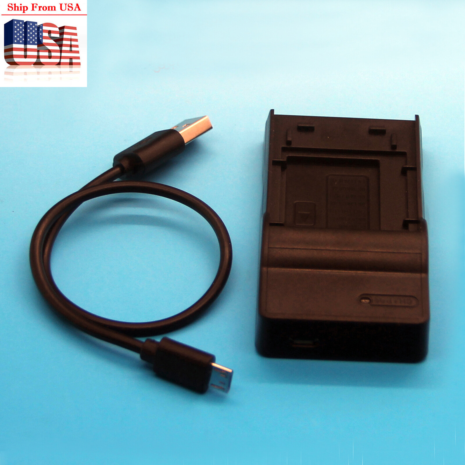 Battery Charger For Panasonic VW-VBG6 VW-VBG070 VW-VBG130 VW-VBG260 DE-A38
