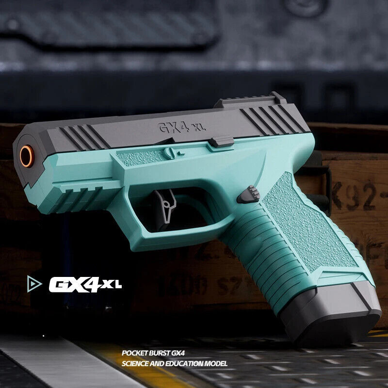 Gx4 Pocket Toy Continuous Shell Throwing Education Gun Model Soft Bullet Pistol