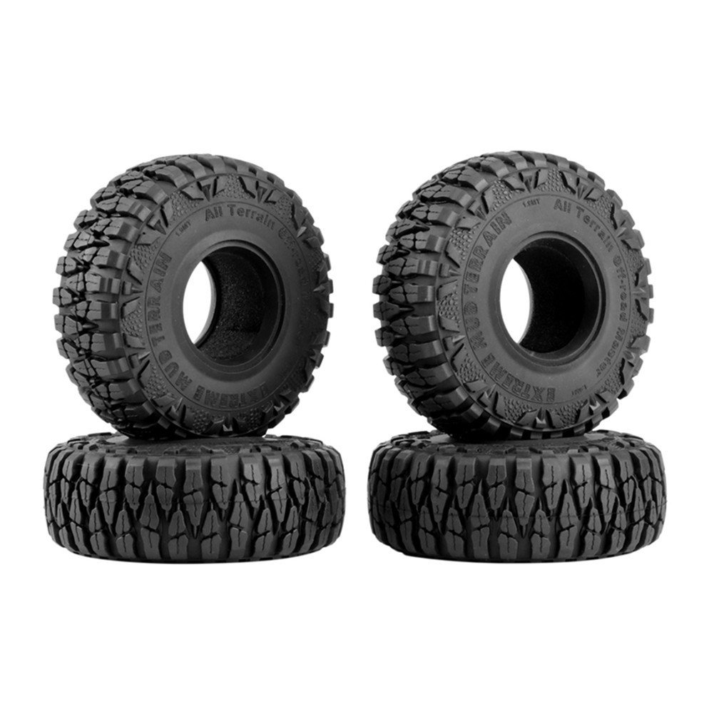 4x 1.9" Mud Grappler RC Car Wheel Tires For Axial SCX10 TRX4 GEN8 90046 1/10