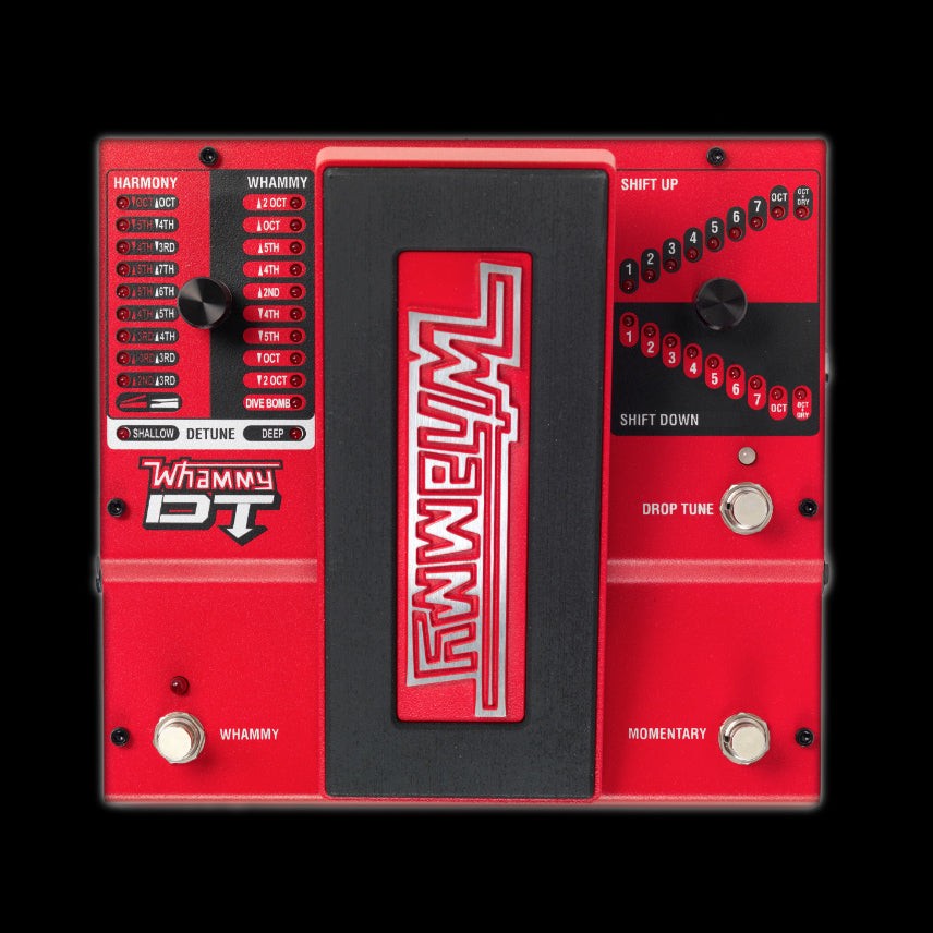 DigiTech Whammy DT Classic Pitch Shifting with Drop and Raised Tuning Guitar