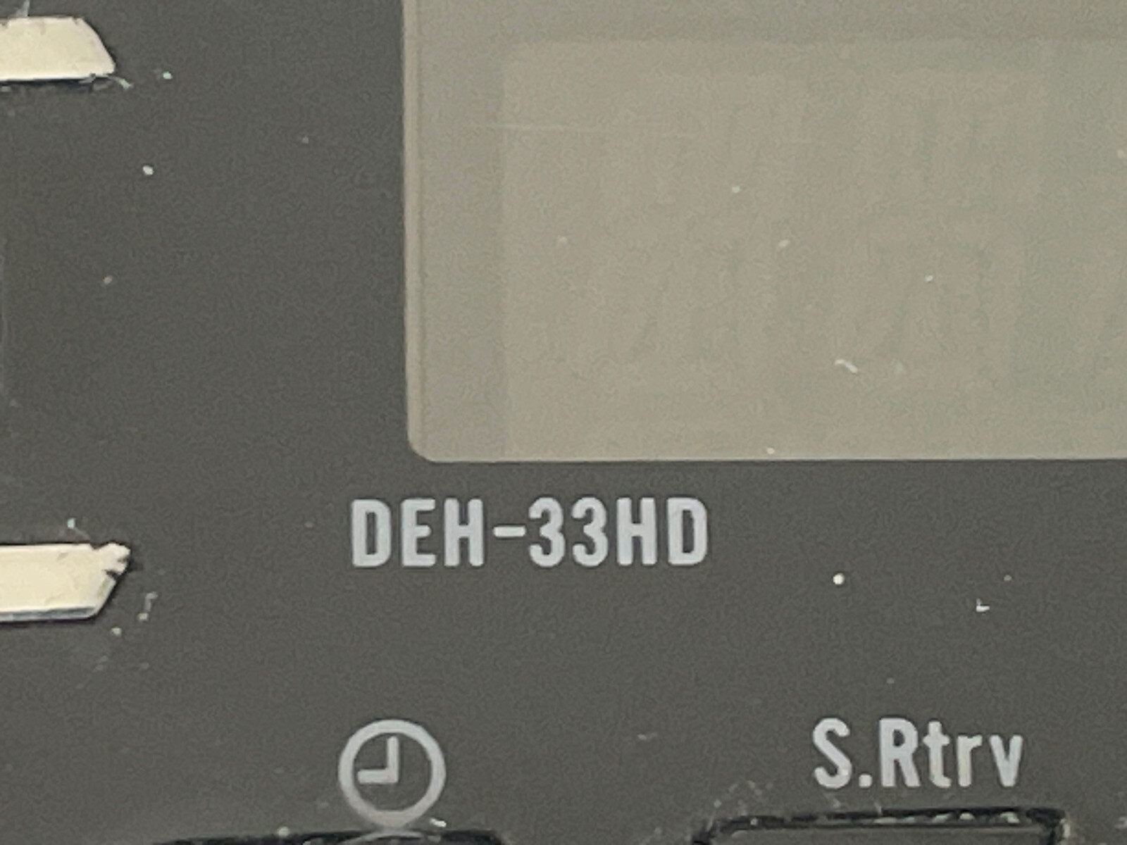 PIONEER DEH-33HD CAR STEREO ONLY PIONEER DEH-33HD FACEPLATE ONLY OEM🟠