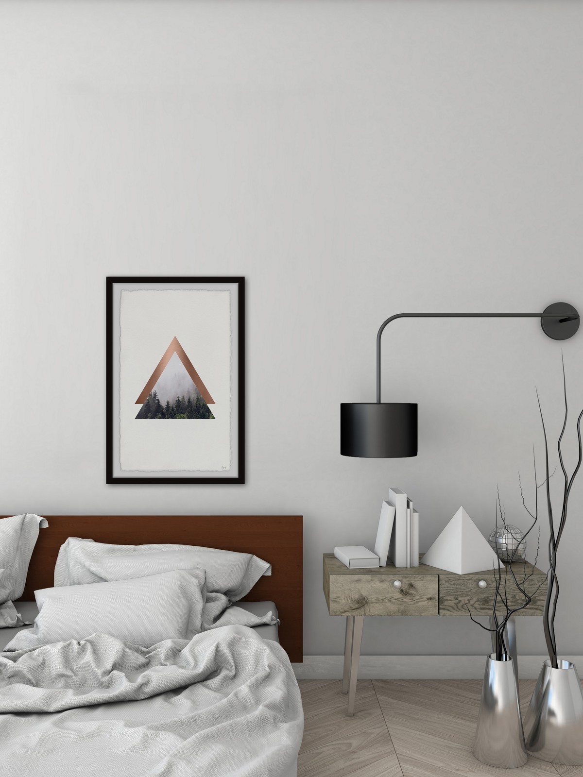 Marmont Hill Yukon Convergence Framed Painting Print 16x24