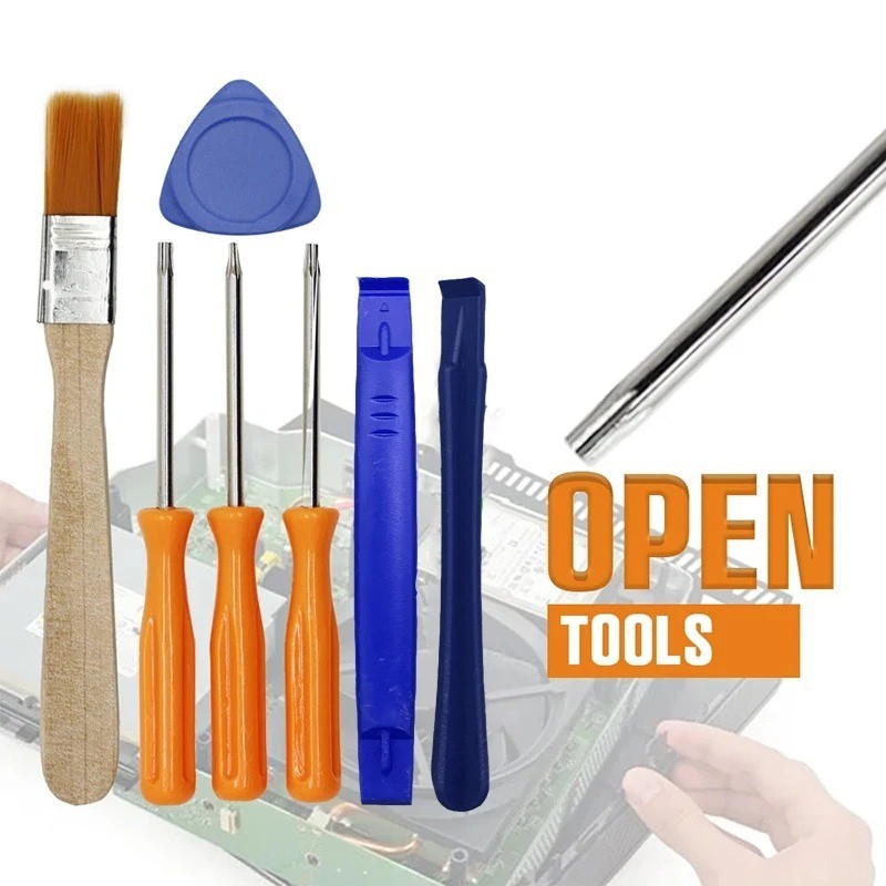 Game Console Repair Tool Kit Torx T6 T8 T10 Screwdriver Set 7pcs
