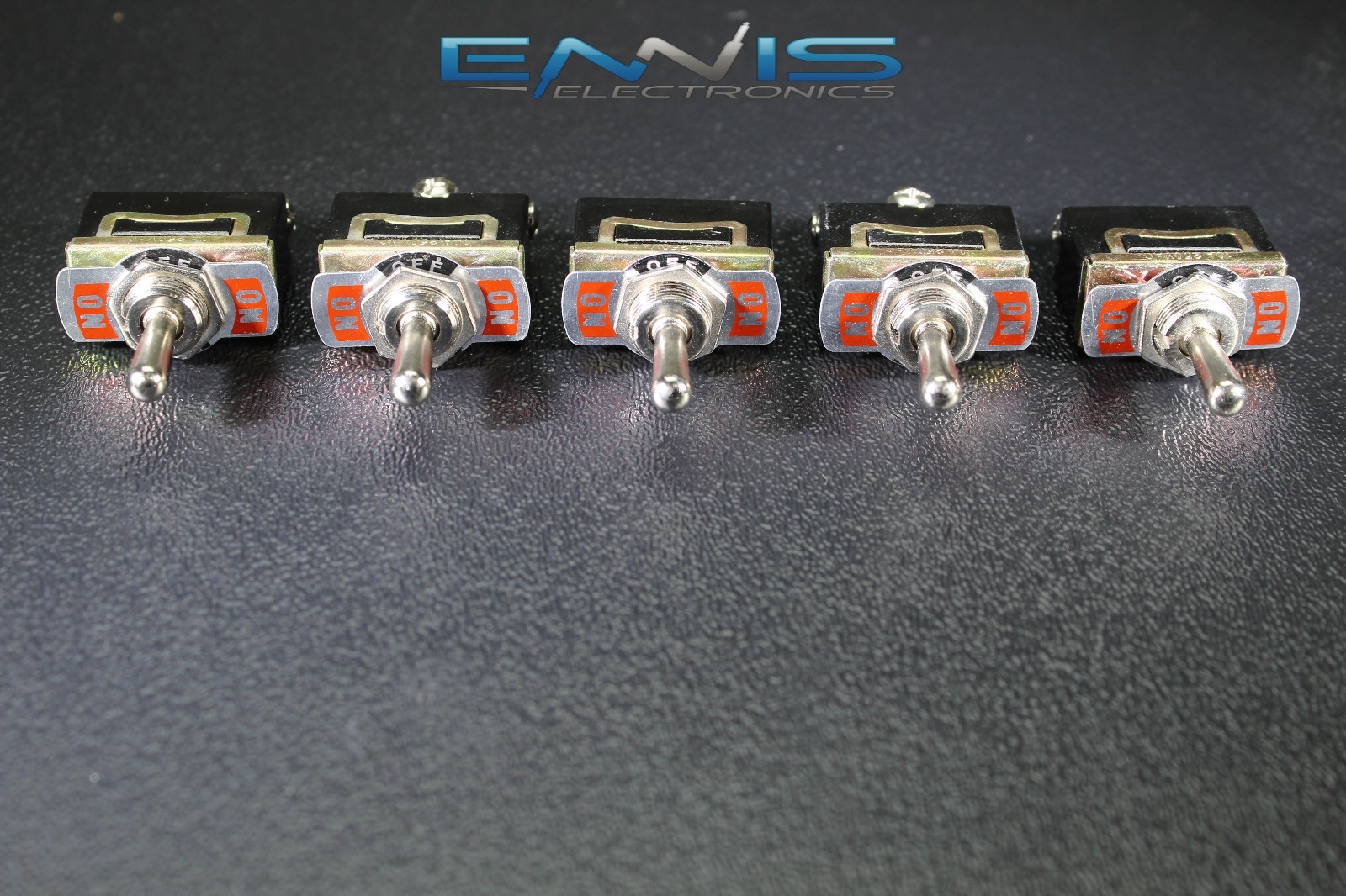 5 PCS TOGGLE SWITCH SPDT ON-OFF-ON TOGGLE 10 AMP 250V 15 AMP 125V 3 PIN EC-1535
