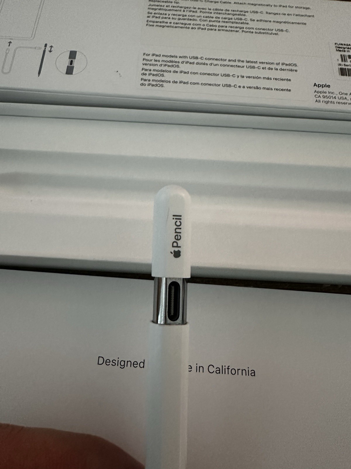 Apple Pencil (USB-C) FUWA3AM/A PC1715967 For Parts Only