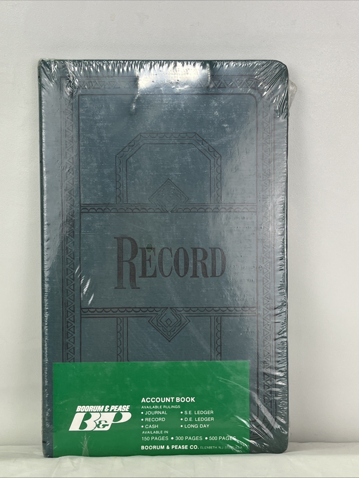VINTAGE Boorum & Pease 66-300 Record/Account Book. 300 Pages SEALED NEW UNUSED