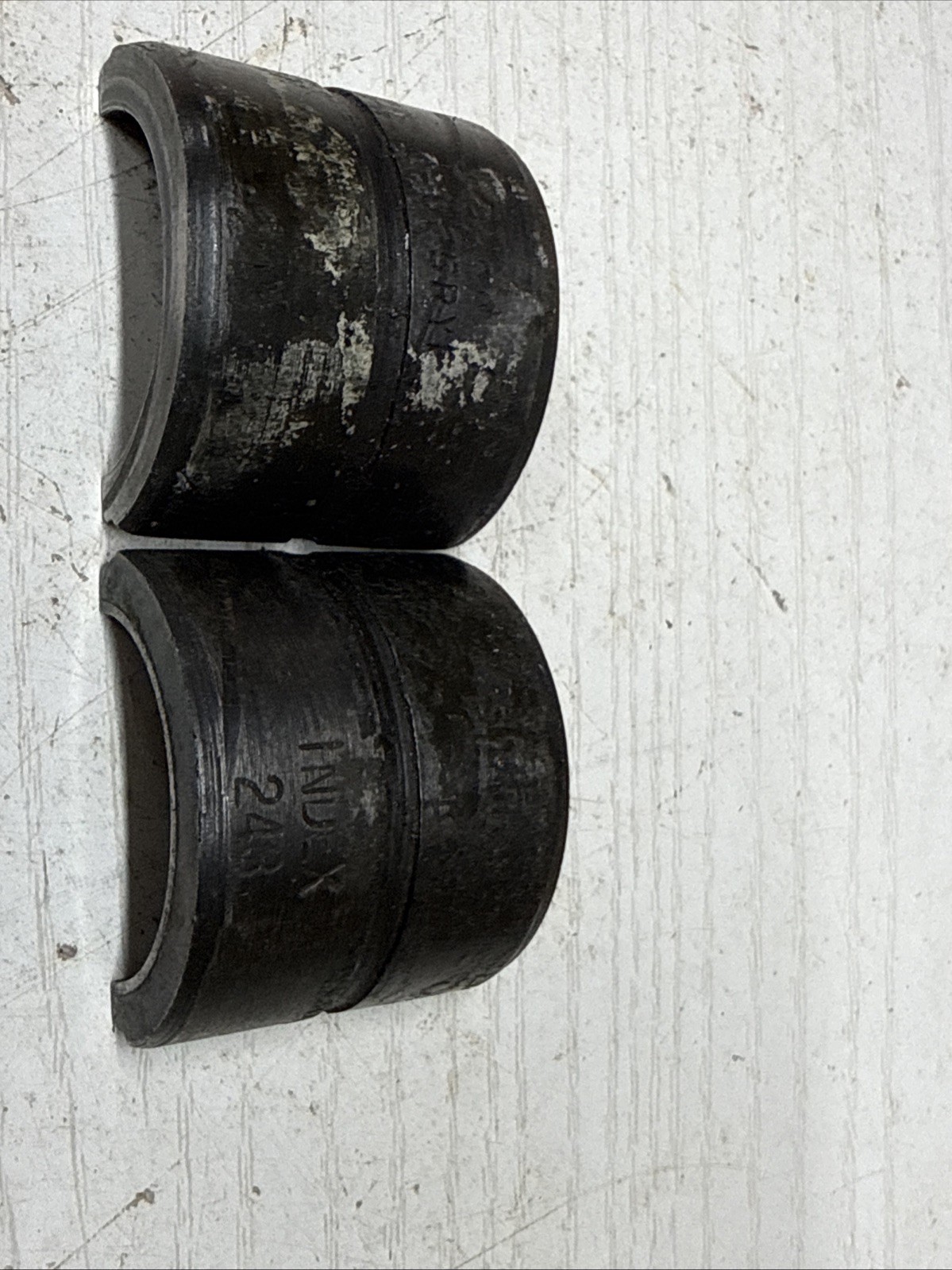 Burndy 12 Ton Hypress 243 Crimping Dies