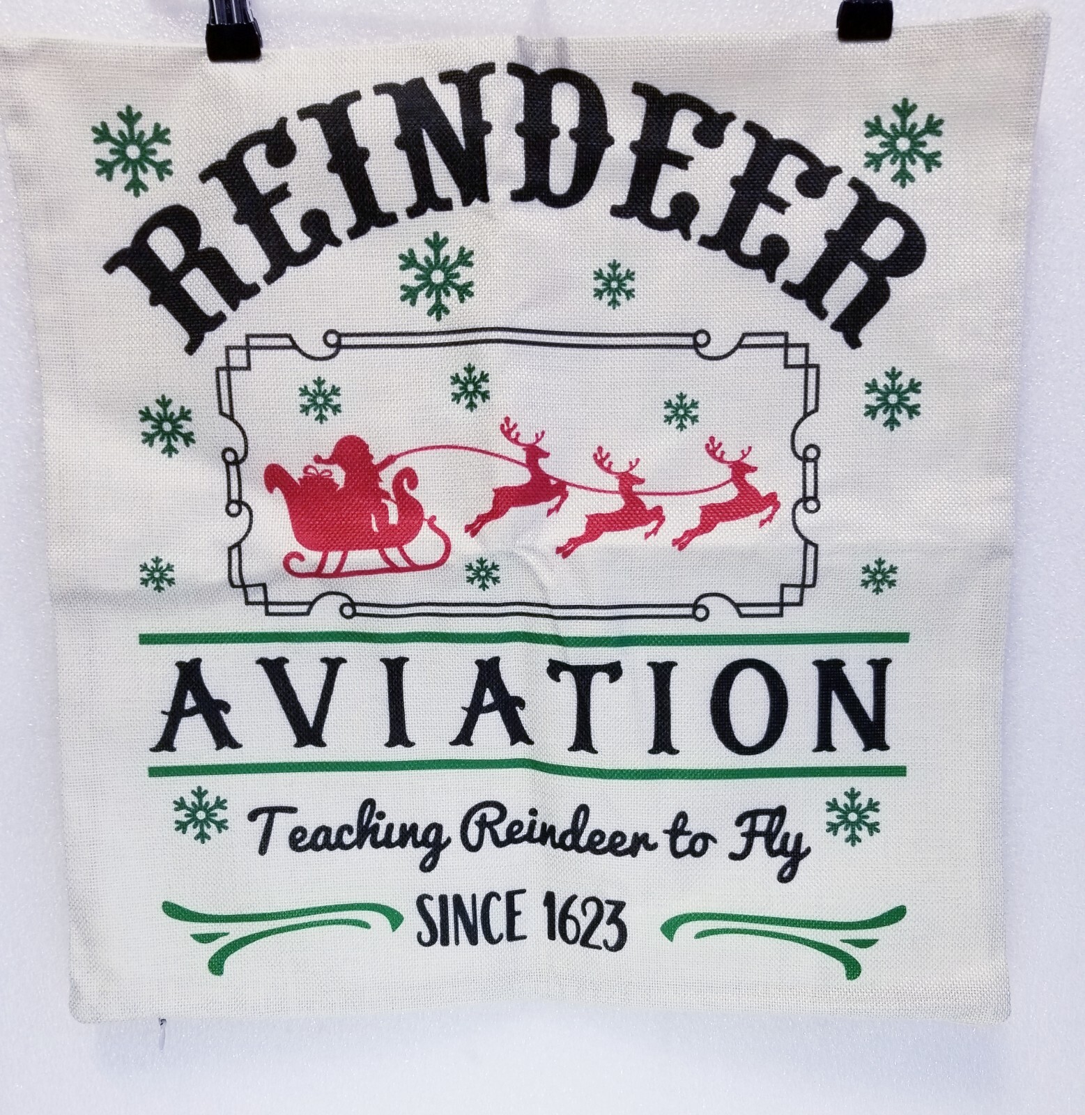 NEW 2 Christmas Pillow Covers 18 x 18 free shopping (#1)