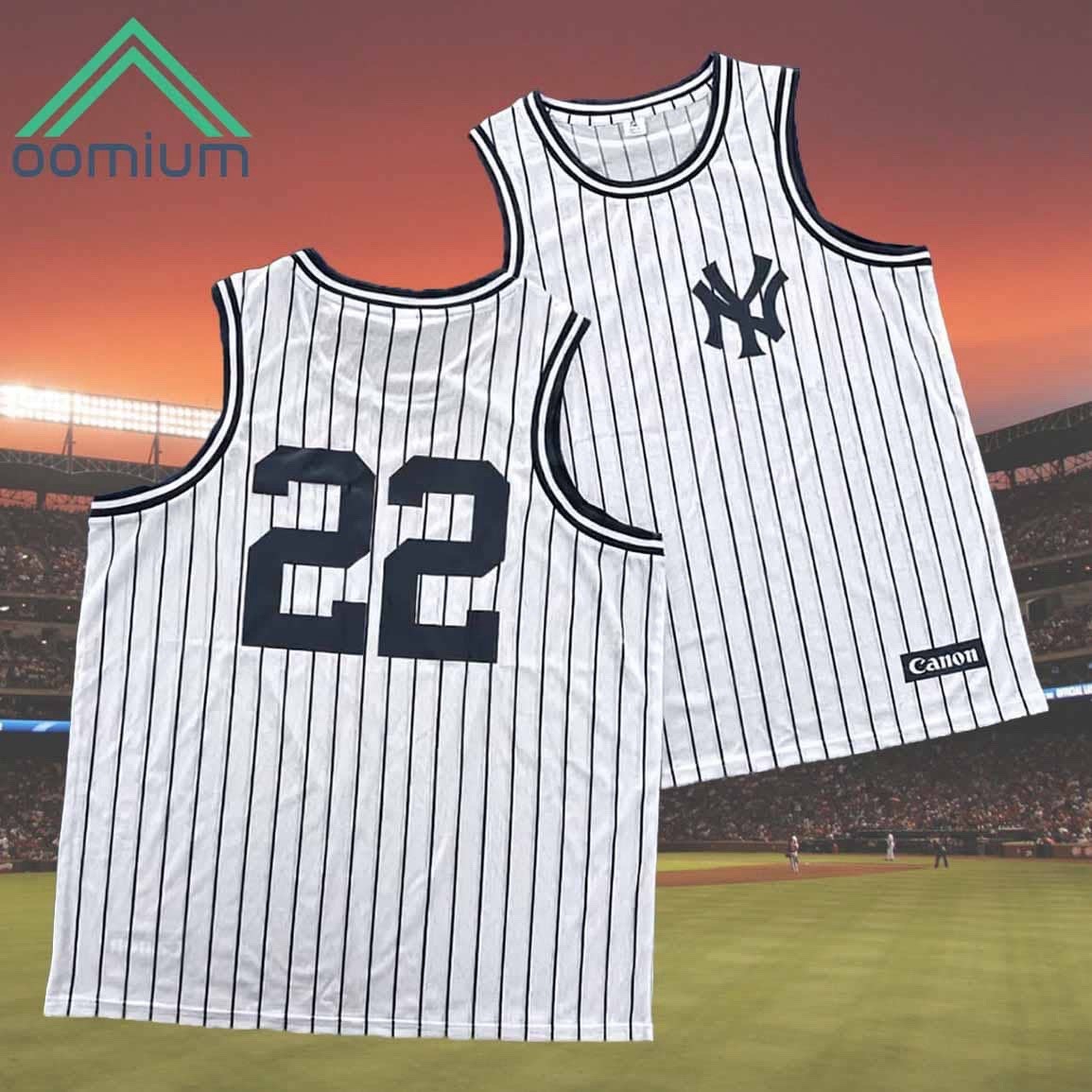 New York Yankees SGA Juan Soto/Ben Rice Basketball Jersey XL #22