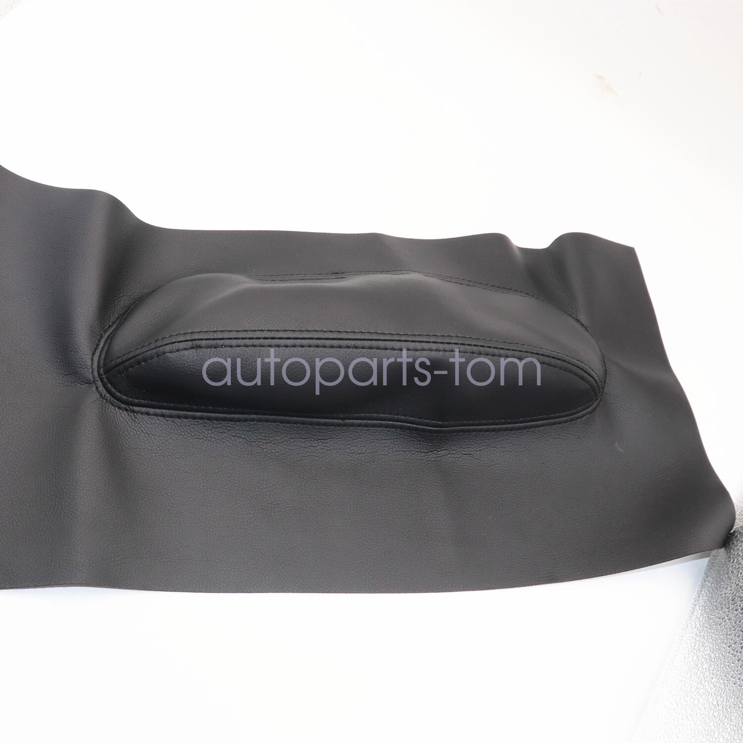 For 1998-2010 VW Beetle Door Panel Insert Card Leather Cover 2Pcs Black